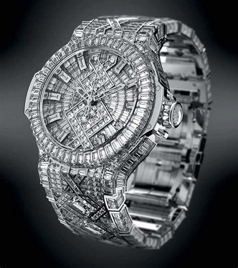 hublot diamond studded watches|Hublot big bang diamond watch.